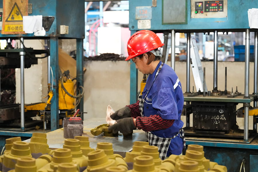 Coated Sand Core Making