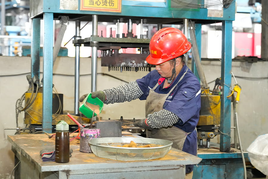 Coated Sand Core Making